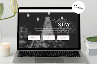 design wedding websites and save the date