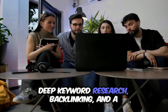 rank your youtube video with expert SEO keyword research and backlinks