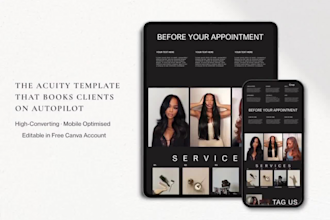 design wix booking website with appointment scheduling system