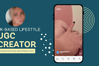 produce ugc for baby products, family and parenting brands