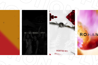 make motion flyer and graphics