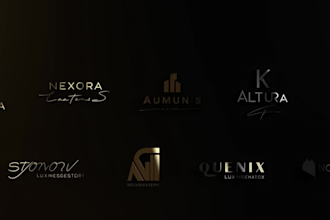 design a custom, unique and professional logo for you
