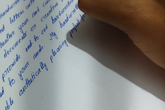 do professional handwriting services