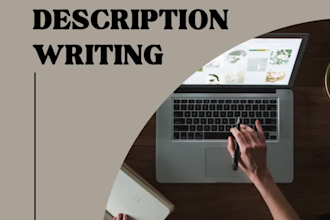 do professtional and accurate typing and discription