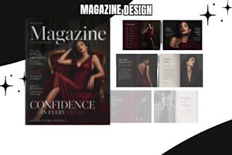 design digital product catalog lookbook for ecommerce fashion accessories