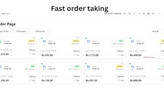 develop custom restaurant erp,pos ordering system with mobile app and kiosk