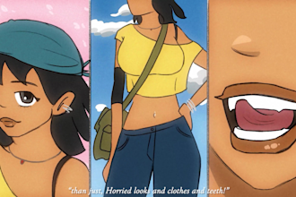 create custom illustrations and comic art for your ideas