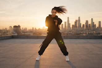 create a tiktok dance video, to promote your music, trend worldwide