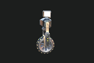 create game ready 3d assets and props for your game