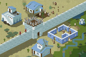 do pixel art top down tileset, tilemap, animated sprite sheet, rpg game map