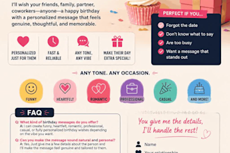 write you the sweetest birthday wish ever