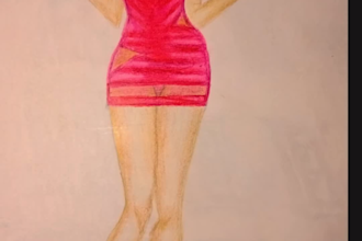 create custom fashion illustrations and dress designs