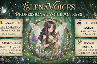 do any female character voice over, dubbing, or nsfw