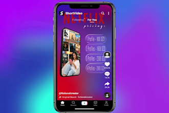 create a motion graphics ad for instagram and tiktok