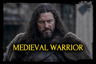 voice a medieval warrior or knight