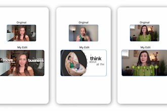 edit high retention short form videos