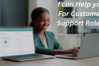 be working as your customer support service if your company , startup needs