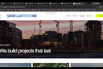 create a dynamic website for yor business