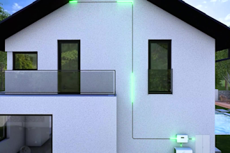 do solar panels 3d animated advertisement and installation
