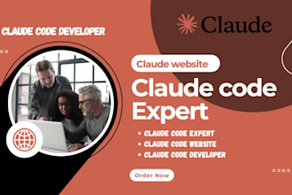 claude code website design shopify custom website build claude ai api developer