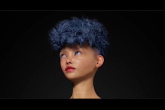 3d realistic metahuman character model ue5 untiy zbrush face rig and animate