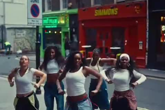 choreograph and perform an energetic group dance video for tiktok