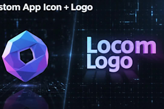 generate app saas promo video, app icon, logo, mobile app screenshot app preview