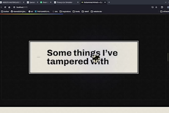 build a premium react, nextjs, and threejs website with stunning animation
