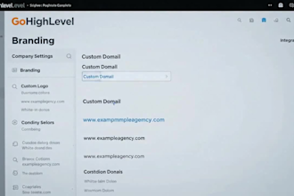 setup gohighlevel saas mode white label for your agency business