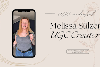 create ugc content authentic and in german