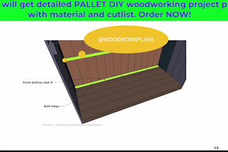 turn your DIY woodworking pallet project, carpentry, ideas into build plans