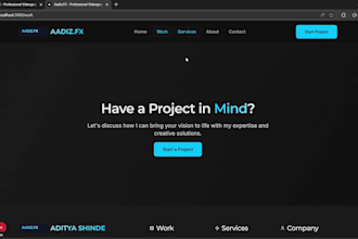 develop a professional website that boosts your online