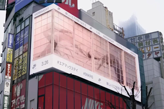 do 3d billboard animation anamorphic animation cgl ads for your billboard brands