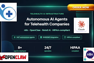 deploy autonomous ai agents for your telehealth company clinics n8n ia openclaw