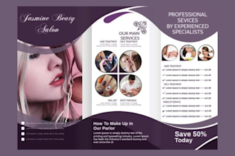 design trifold brochure booklet leaflet brochure design sales flyer pamphlet
