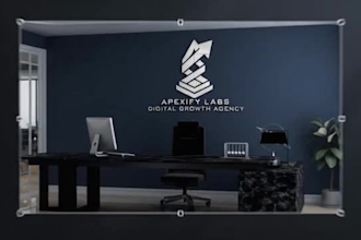 design a minimalist geometric custom logo design
