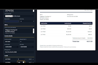 create an ai invoice generator web and other apps