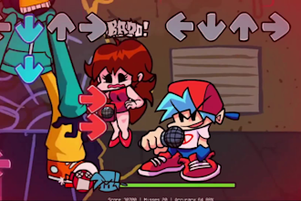 do fnf character, sprite sheet, animated sprite, friday night funkin, mod game
