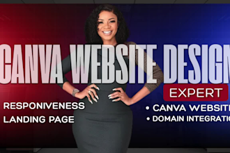canva website design landing page website design canva website redesign