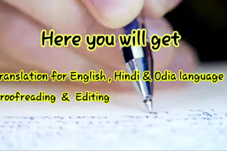 english to odia hindi translation in 24 hours