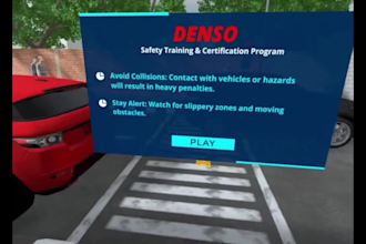 develop VR games and simulations in unity