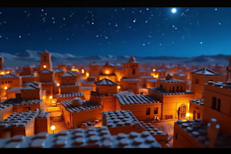 create a professional custom lego stop motion animation