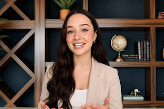 be your female spokesperson video and tiktok ugc creator female