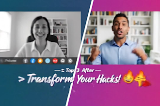 edit professional corporate videos for social media reels and shorts