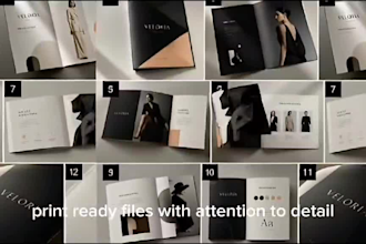 design brochure, corporate business flyers, catalog and prin