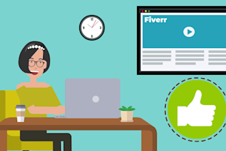create animated explainer elearning course video and training video