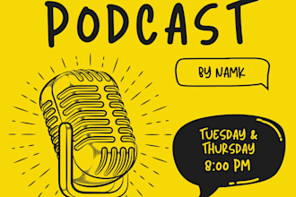 podcast artwork designer for spotify and apple podcasts