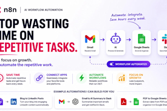 automate repetitive business tasks using n8n and ai