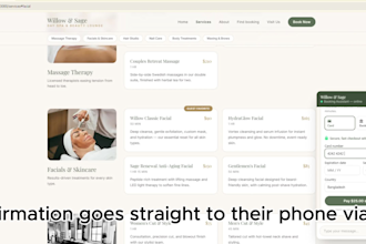 build an ai booking chatbot for your spa or salon website