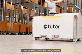 create 3d industrial product animation robotic animation warehouse animations